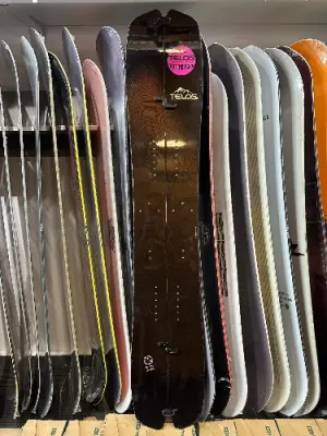 Telos DST Carbon splitboard 158 + foki