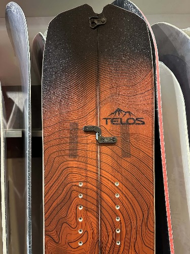 Telos DST 22 158 splitboard + foki