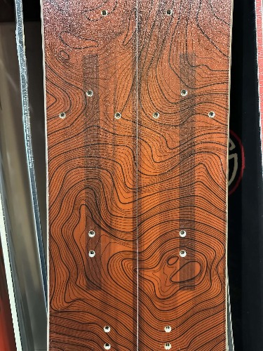 Telos DST 22 158 splitboard + foki