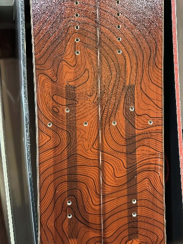 Telos DST 22 162 splitboard + foki