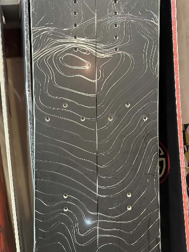 Telos DST Carbon 24 162 splitboard  + foki