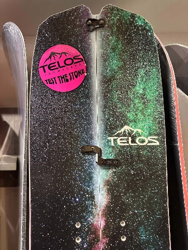 Telos Cascade 154 splitboard + foki