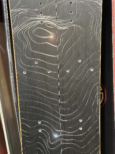Telos DST Carbon DFD 158 splitboard + foki
