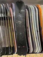 Telos DST Carbon DFD 158 splitboard + foki