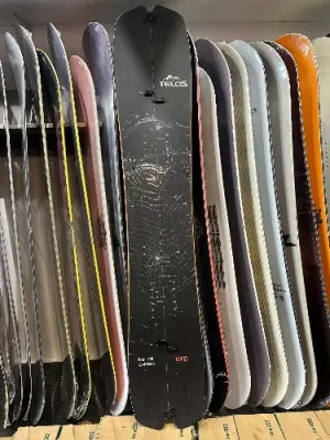 Telos DST Carbon DFD 158 splitboard + foki