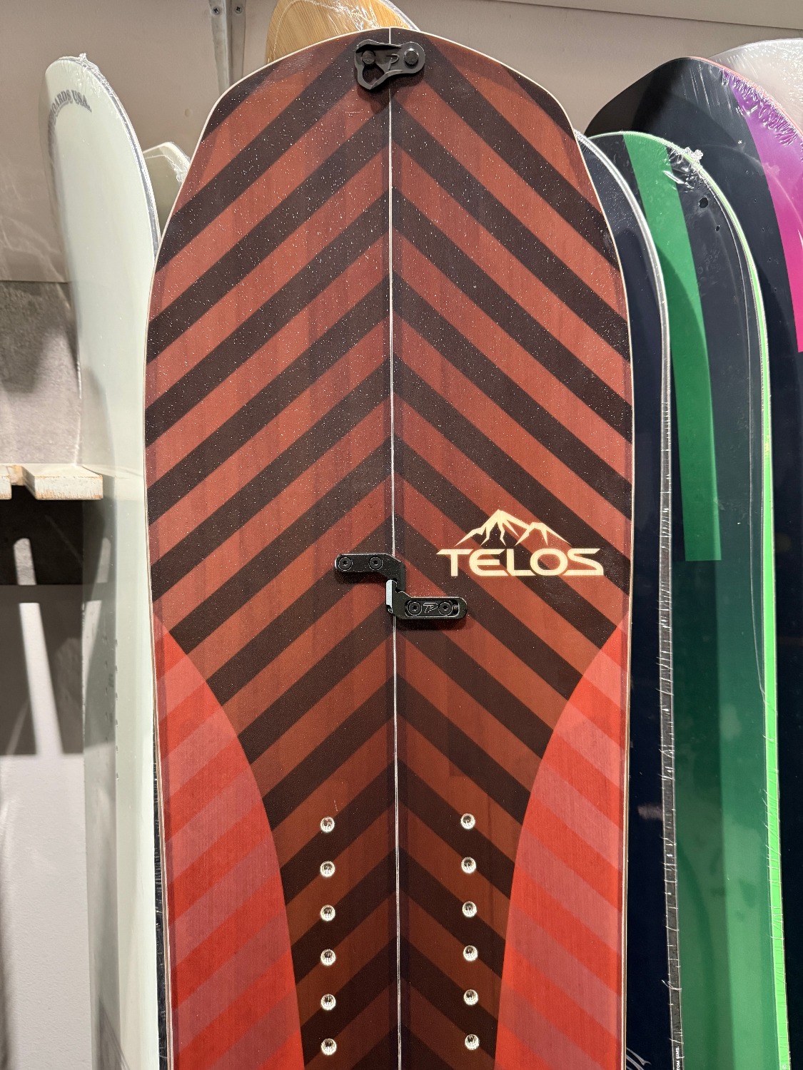 Telos Backslash 22 148 splitboard + foki
