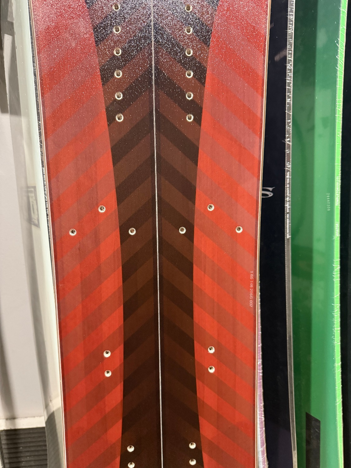 Telos Backslash 22 148 splitboard + foki