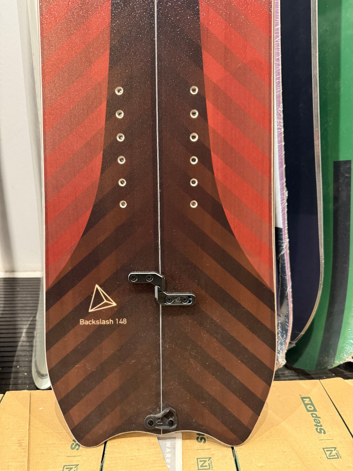 Telos Backslash 22 148 splitboard + foki