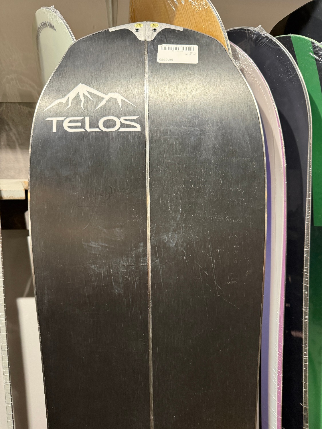 Telos Backslash 22 148 splitboard + foki