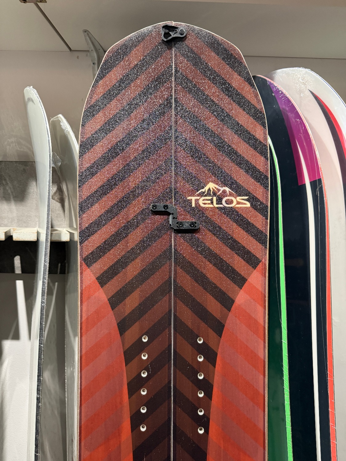 Telos Backslash 22 158 splitboard + foki