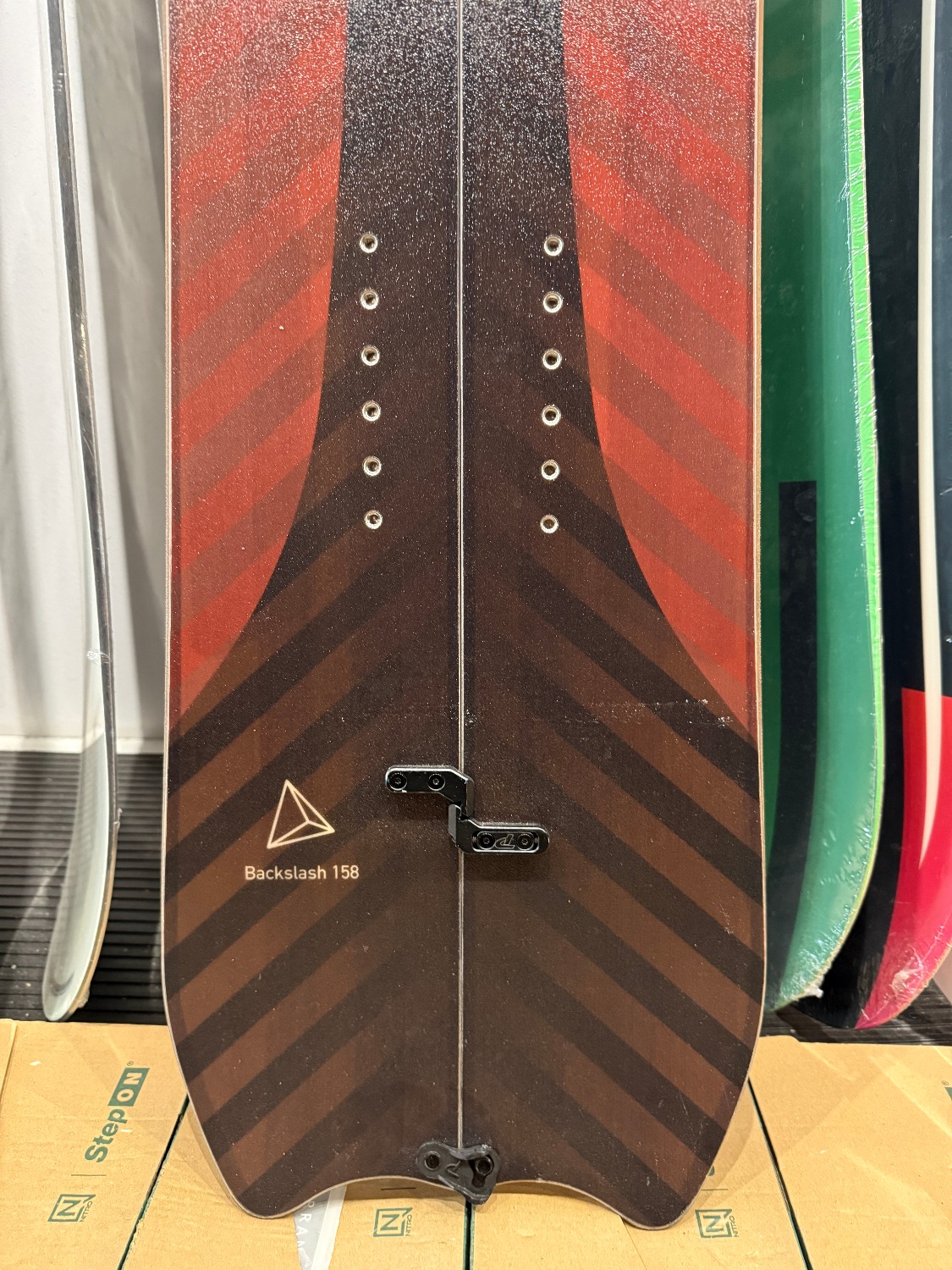 Telos Backslash 22 158 splitboard + foki