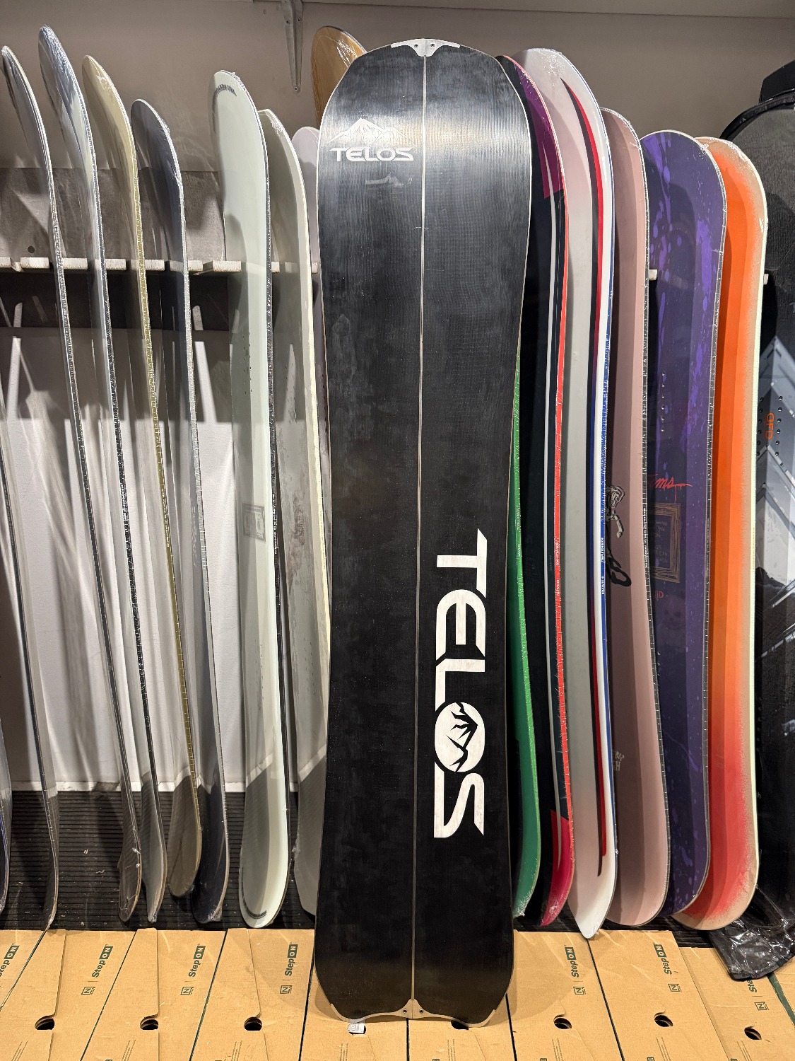 Telos Backslash 22 158 splitboard + foki
