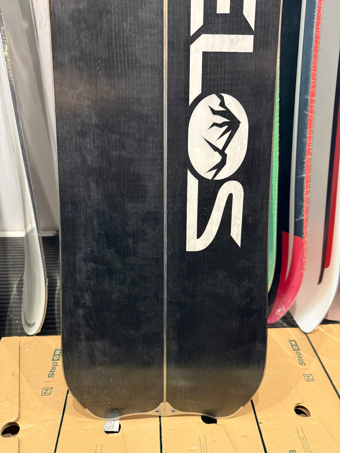 Telos Backslash 22 158 splitboard + foki