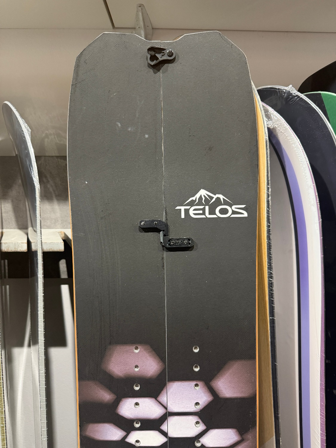 Telos Lemurian Carbon DFD 154 splitboard + foki