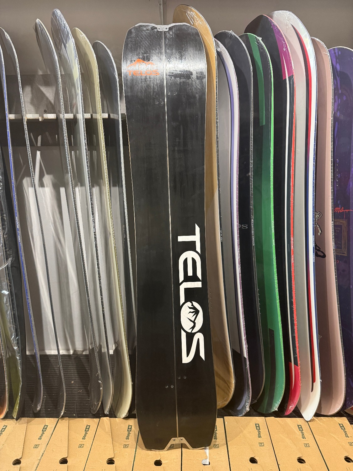 Telos Lemurian Carbon DFD 154 splitboard + foki