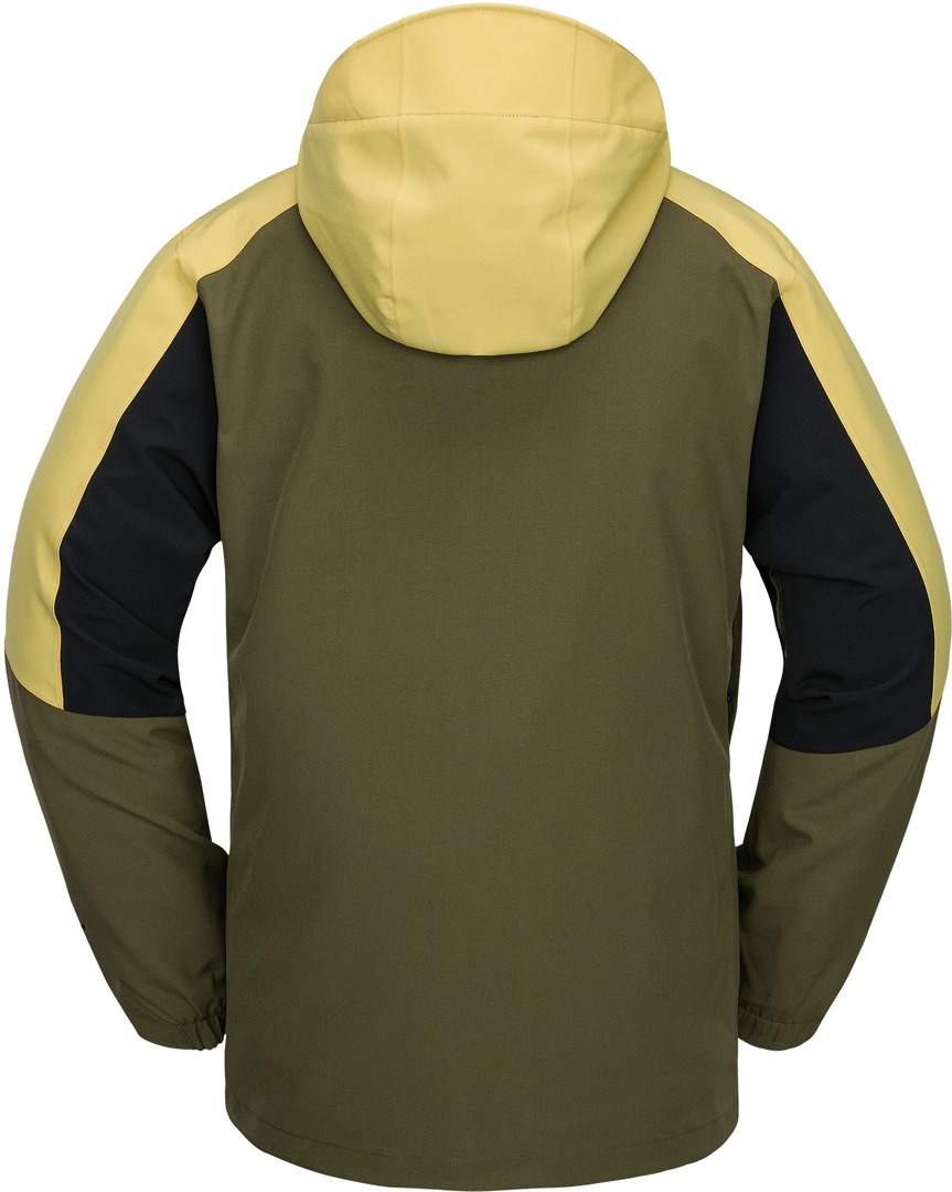 Volcom Brighton Full Zip - żółty, zielony (ivy)