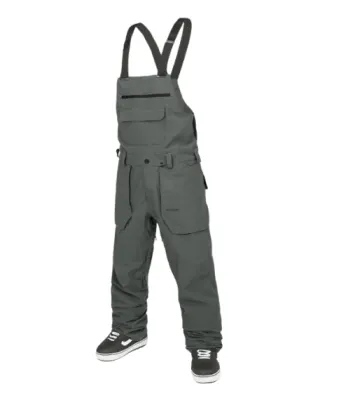 Volcom Roan Bib Overall - szary (charcoal)