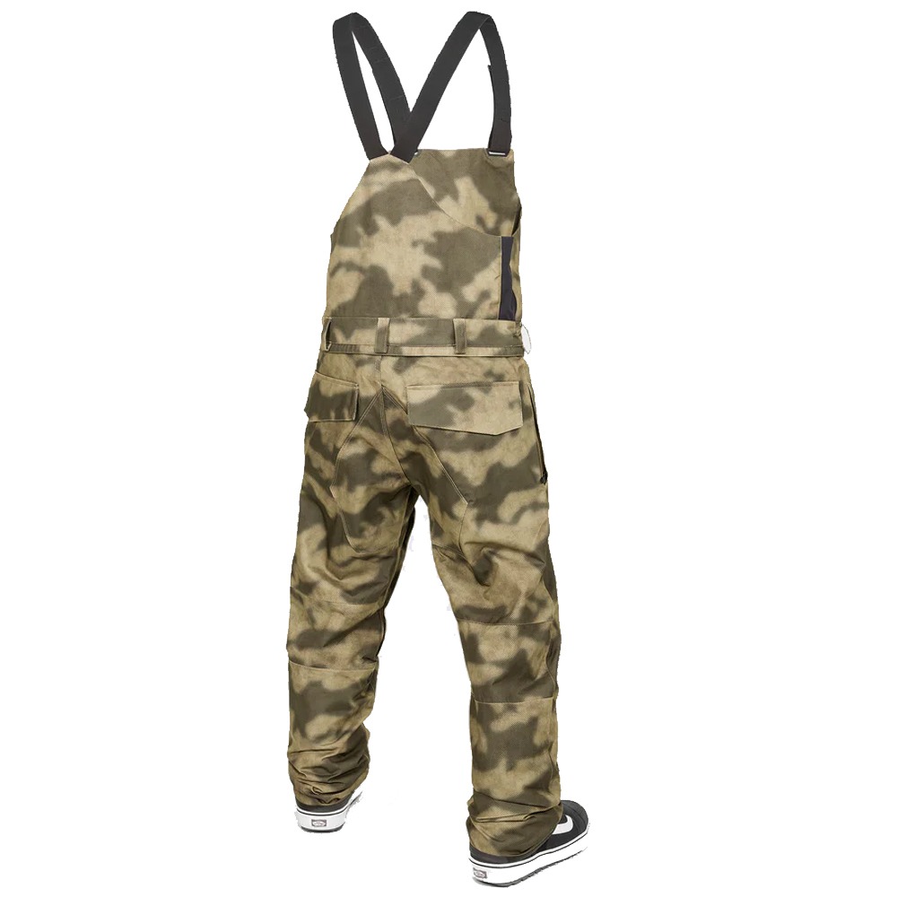 Volcom Roan Bib Overall - camo (camouflage)
