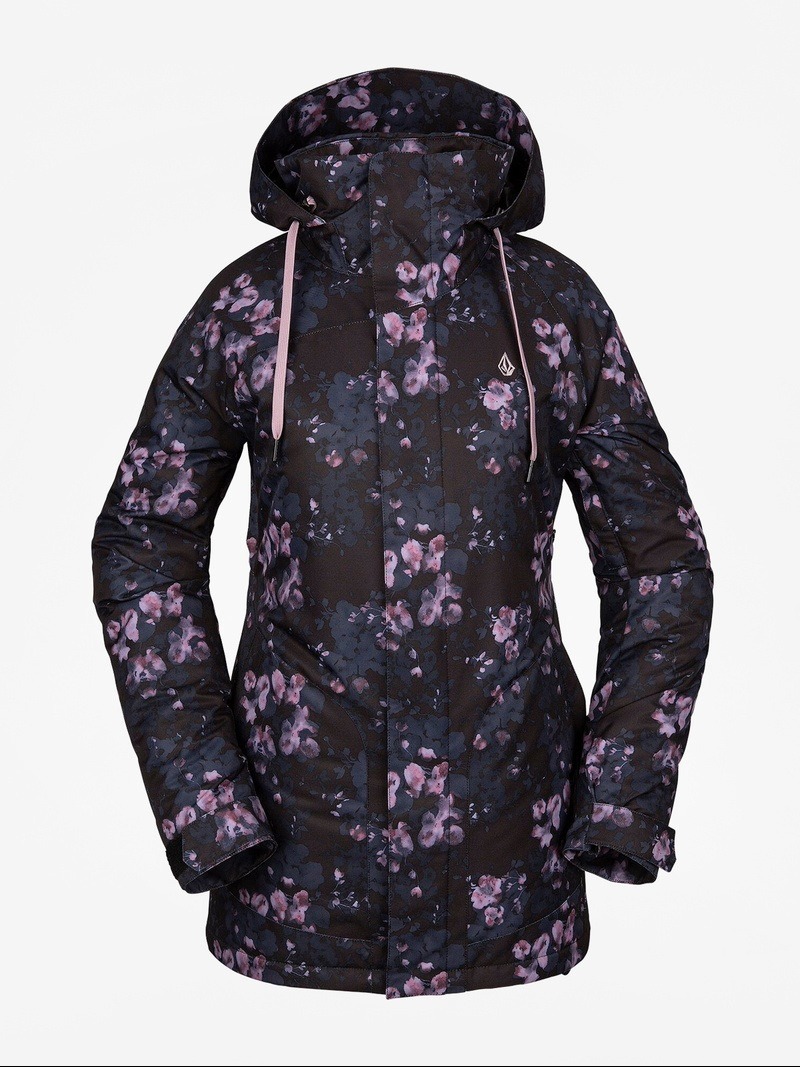 Kurtka snowboardowa Volcom Westland Ins Wmn - czarna (bfp)