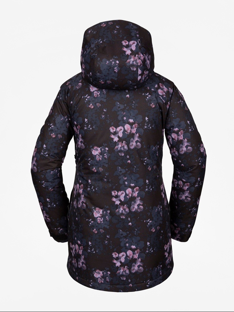 Kurtka snowboardowa Volcom Westland Ins Wmn - czarna (bfp)